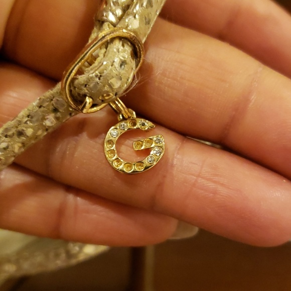 Guess Gold ankle strap sandal - Picture 5 of 7